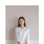 〈韓妞衣櫃〉正韓 簡單白色蕾絲花瓣衣/上衣/T恤